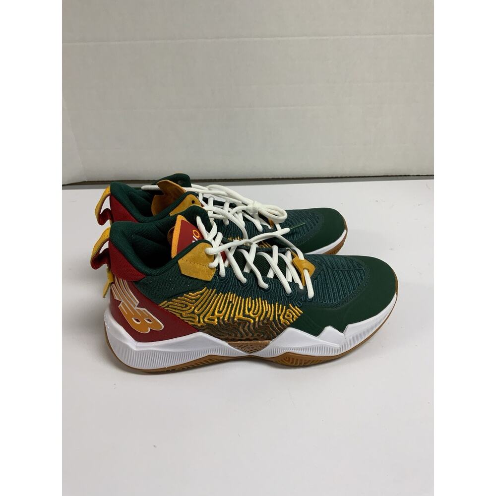 New Balance Dejounte Murray x Two WXY BB2WXYSO My Home Size 8 Red Green - Picture 2 of 6